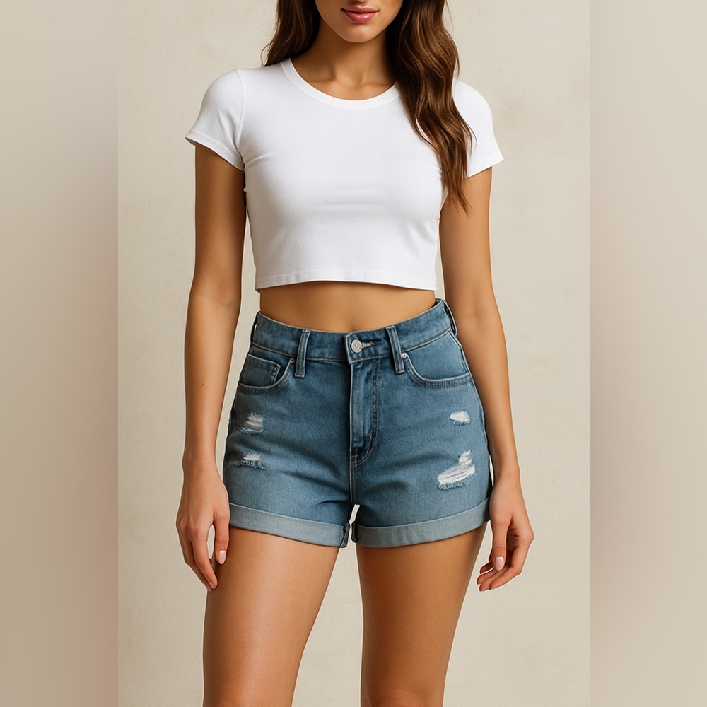 Jean shorts